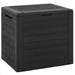 Putekasse for hage brun 58,5x46x55 cm polypropylen