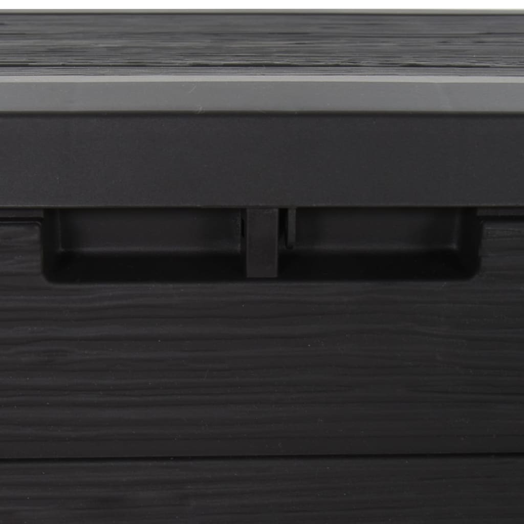 Putekasse for hage brun 58,5x46x55 cm polypropylen