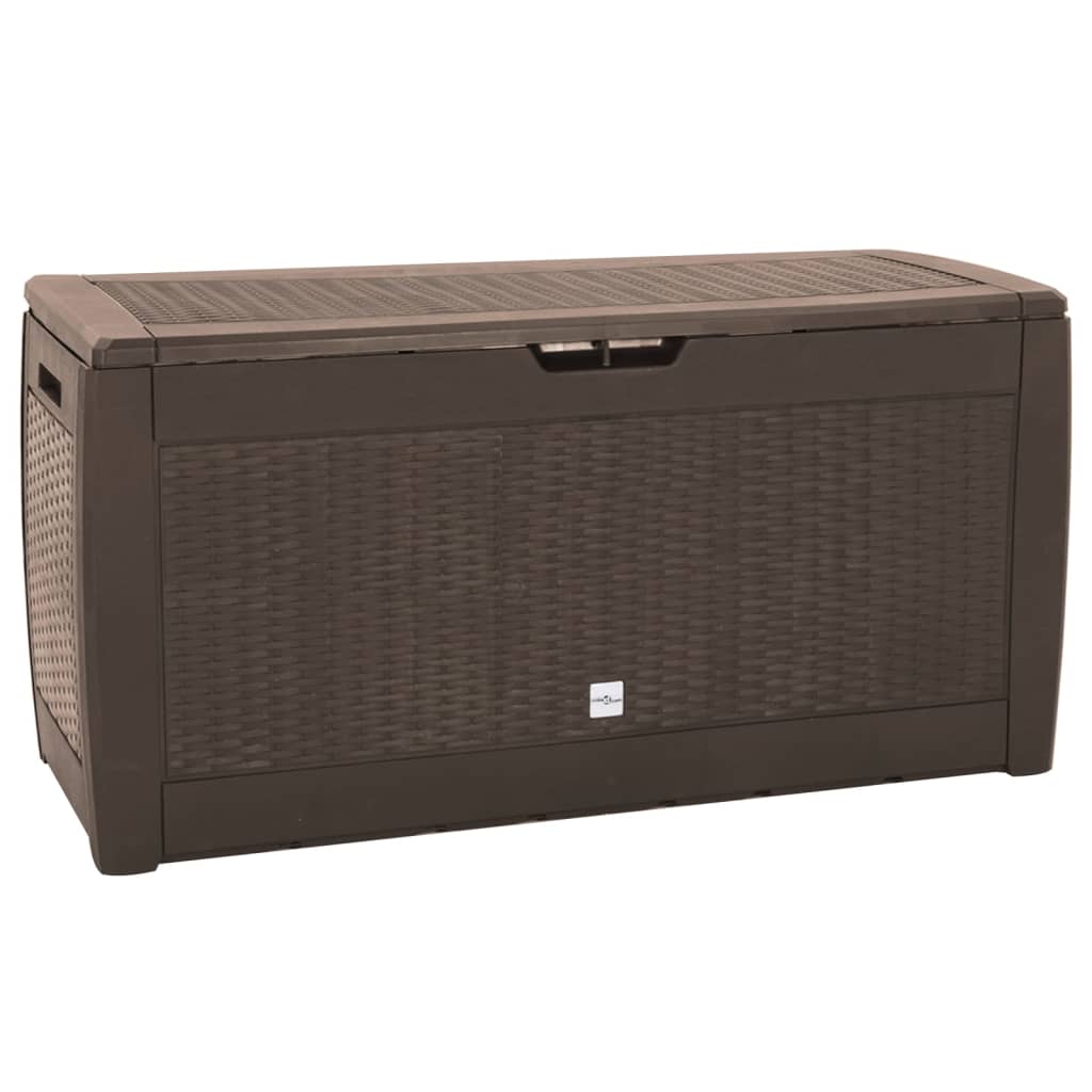 Putekasse for hage brun 119x48x60 cm