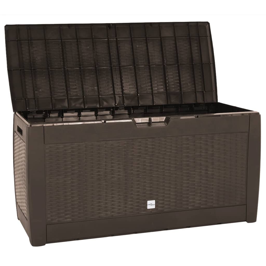 Putekasse for hage brun 119x48x60 cm