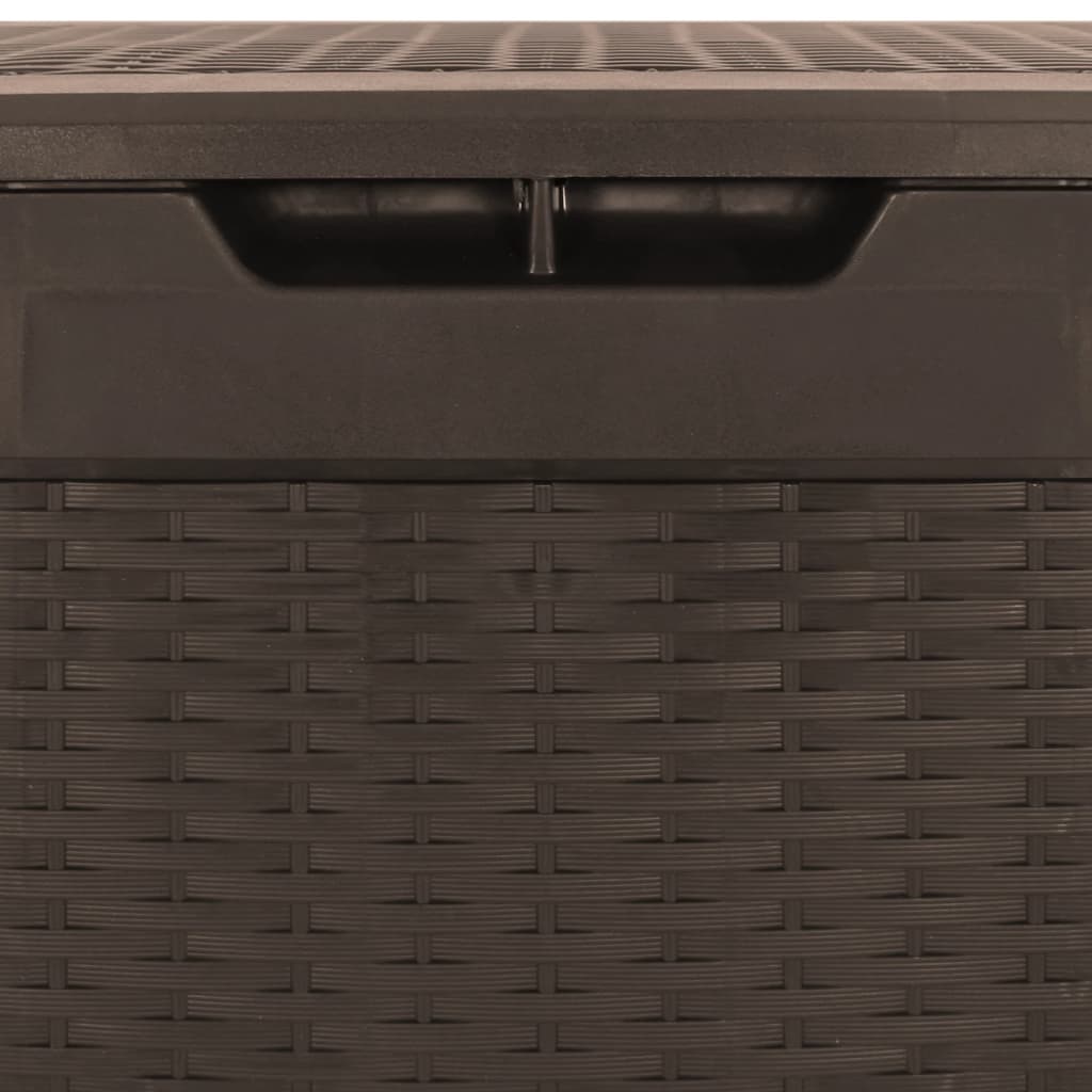 Putekasse for hage brun 119x48x60 cm