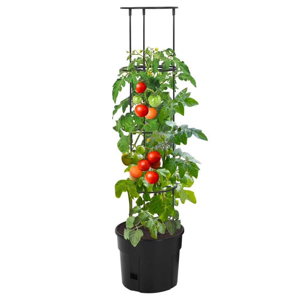 Tomatpotte antrasitt Ø29,5x115 cm polypropylen
