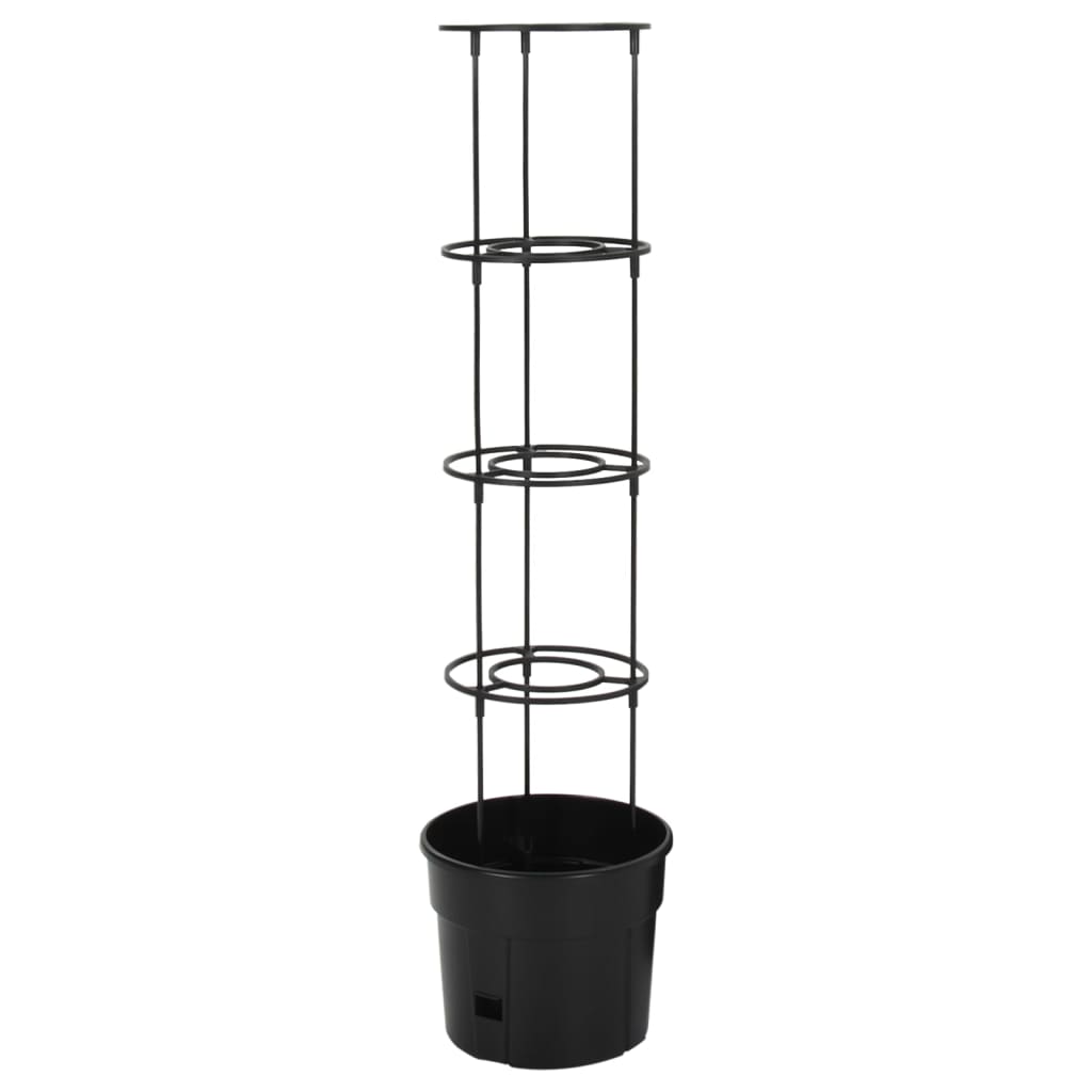 Tomatpotte antrasitt Ø29,5x115 cm polypropylen