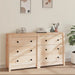 Skjenk 140x35x80 cm heltre furu vidaXL