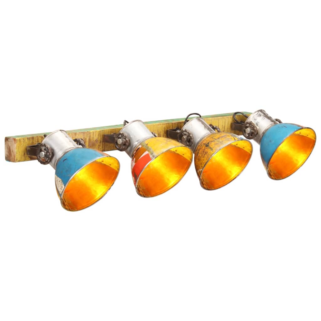 Industriell vegglampe flerfarget 90x25 cm E27