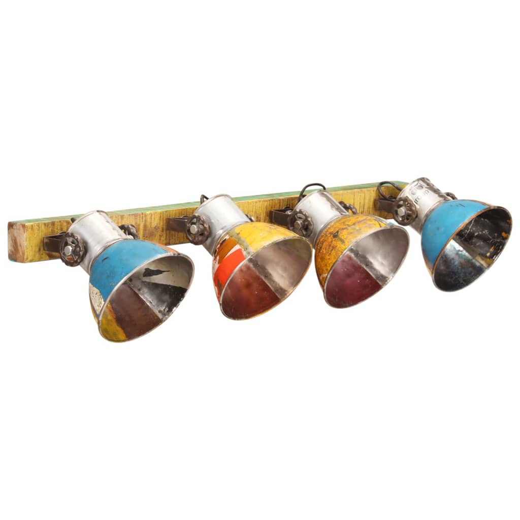 Industriell vegglampe flerfarget 90x25 cm E27