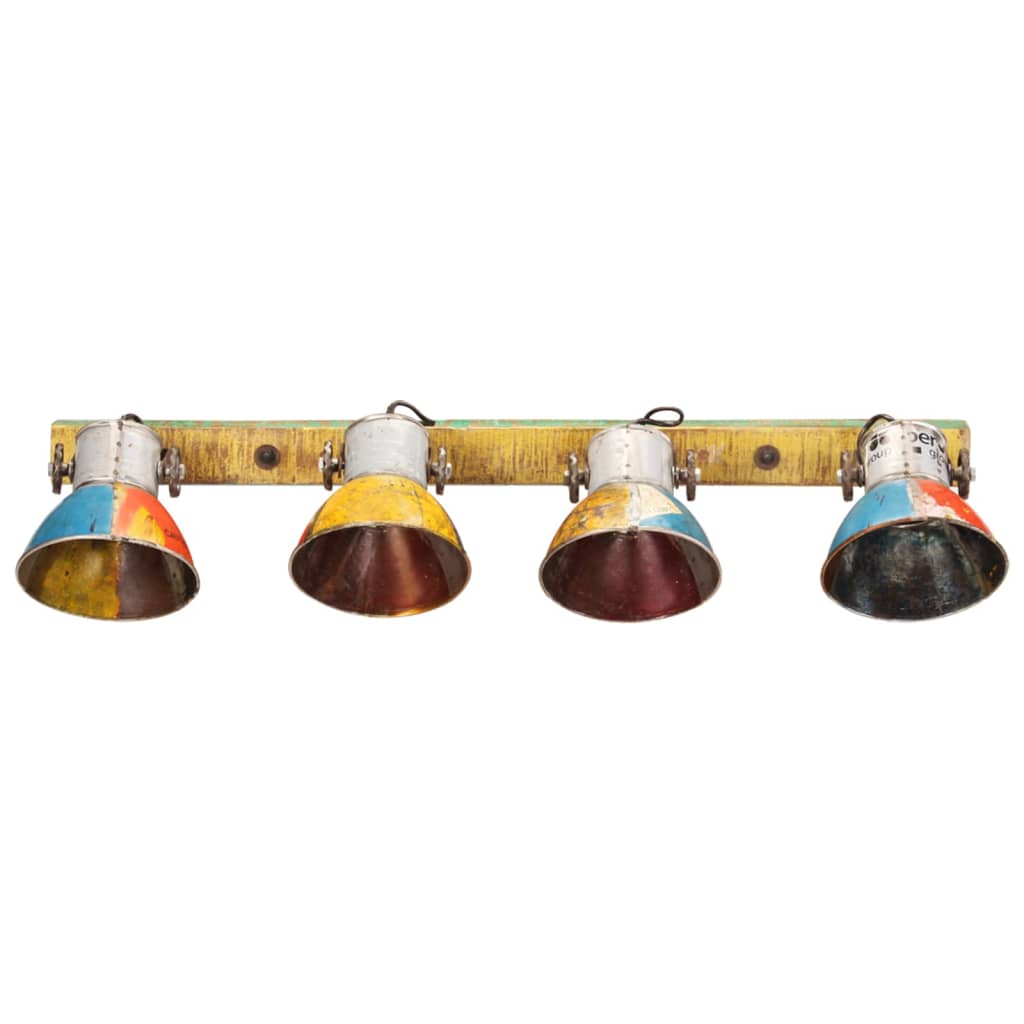 Industriell vegglampe flerfarget 90x25 cm E27