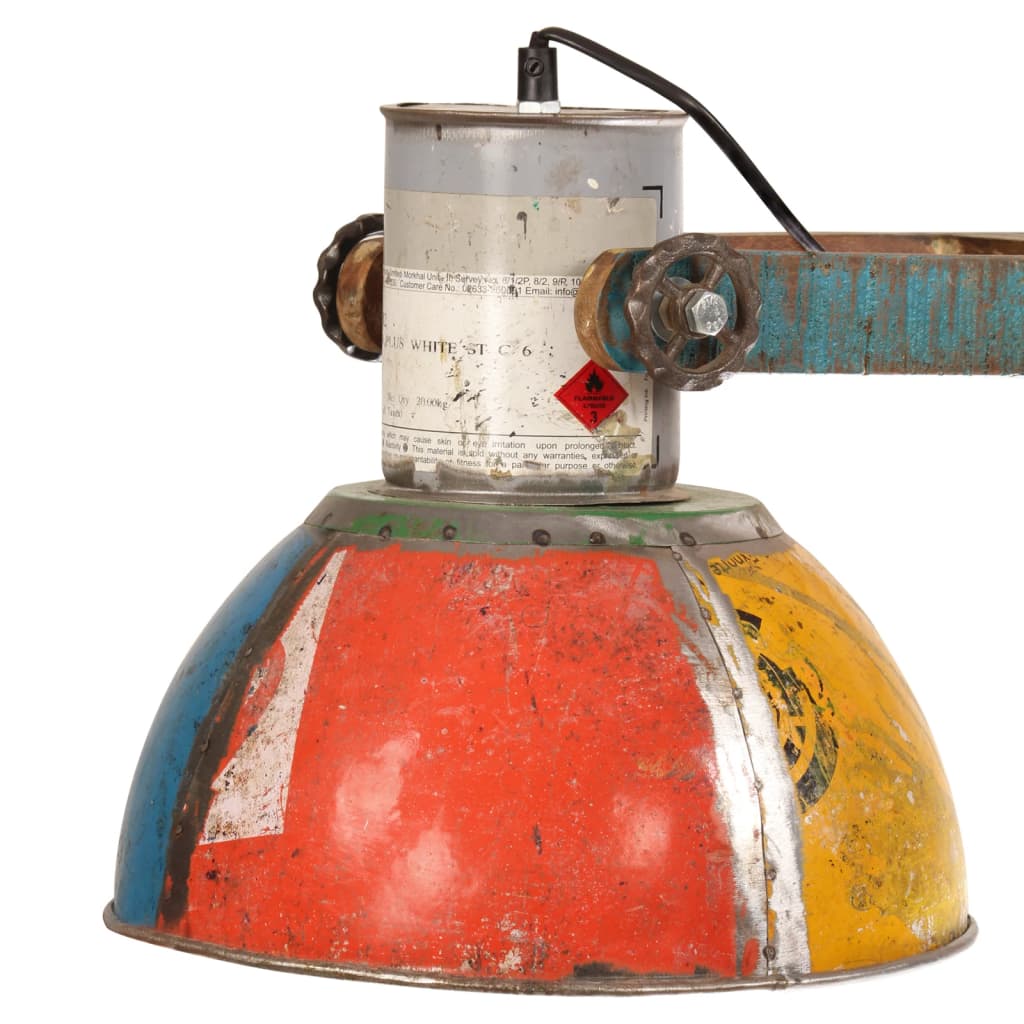 Industriell hengelampe 25 W flerfarget 111 cm E27