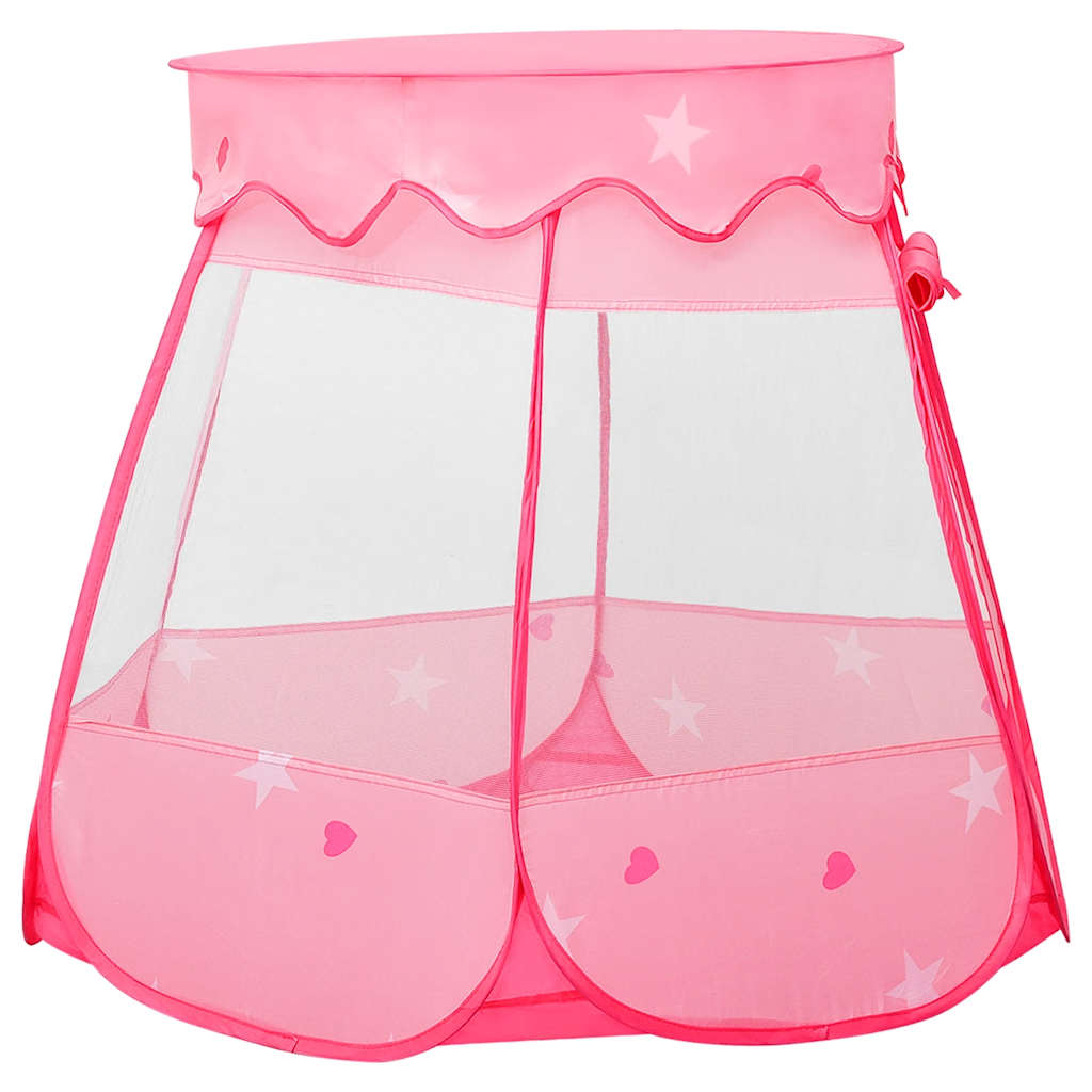 Leketelt for barn rosa 102x102x82 cm