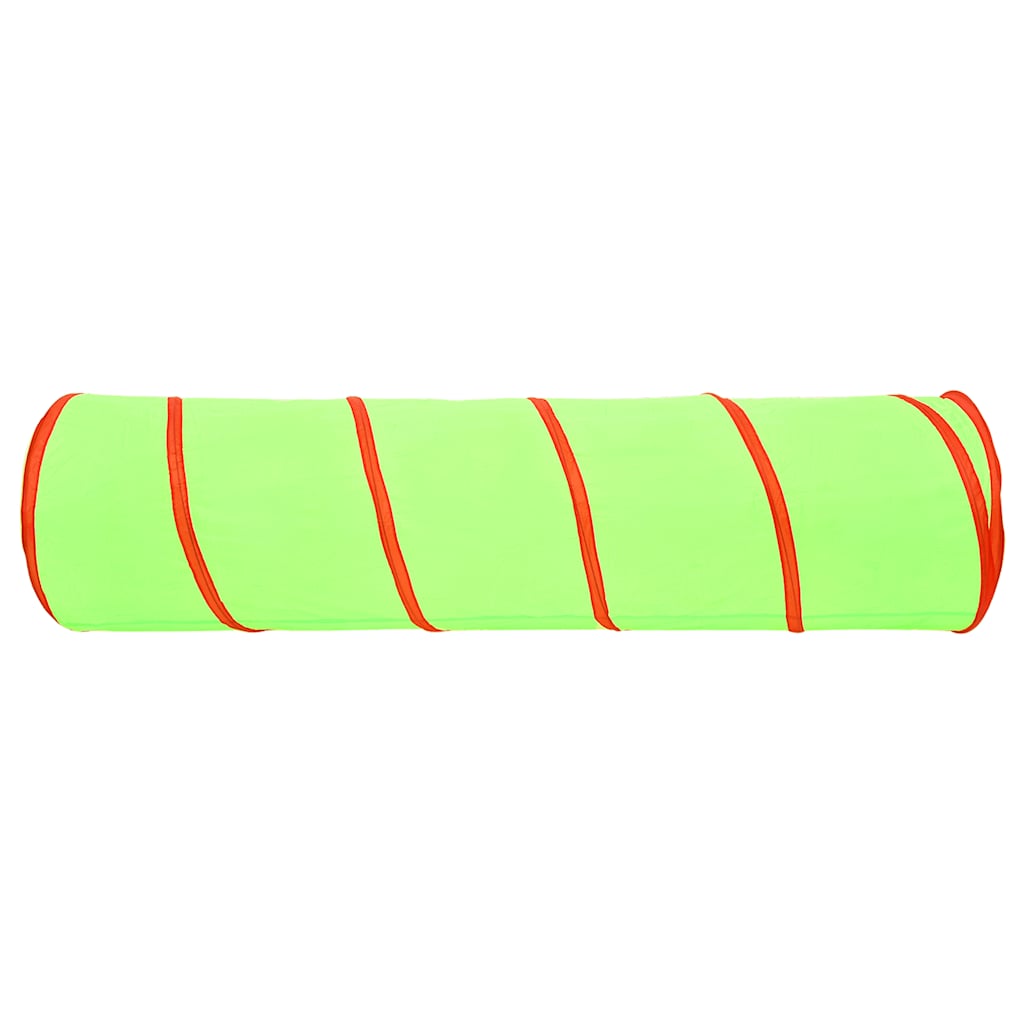Leketunnel for barn grønn 175 cm polyester