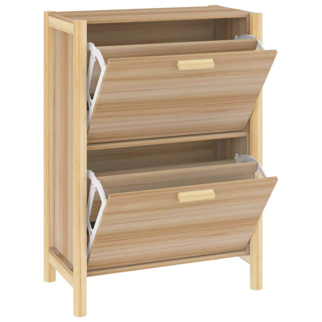 Skoskap 57,5x33x80 cm konstruert tre