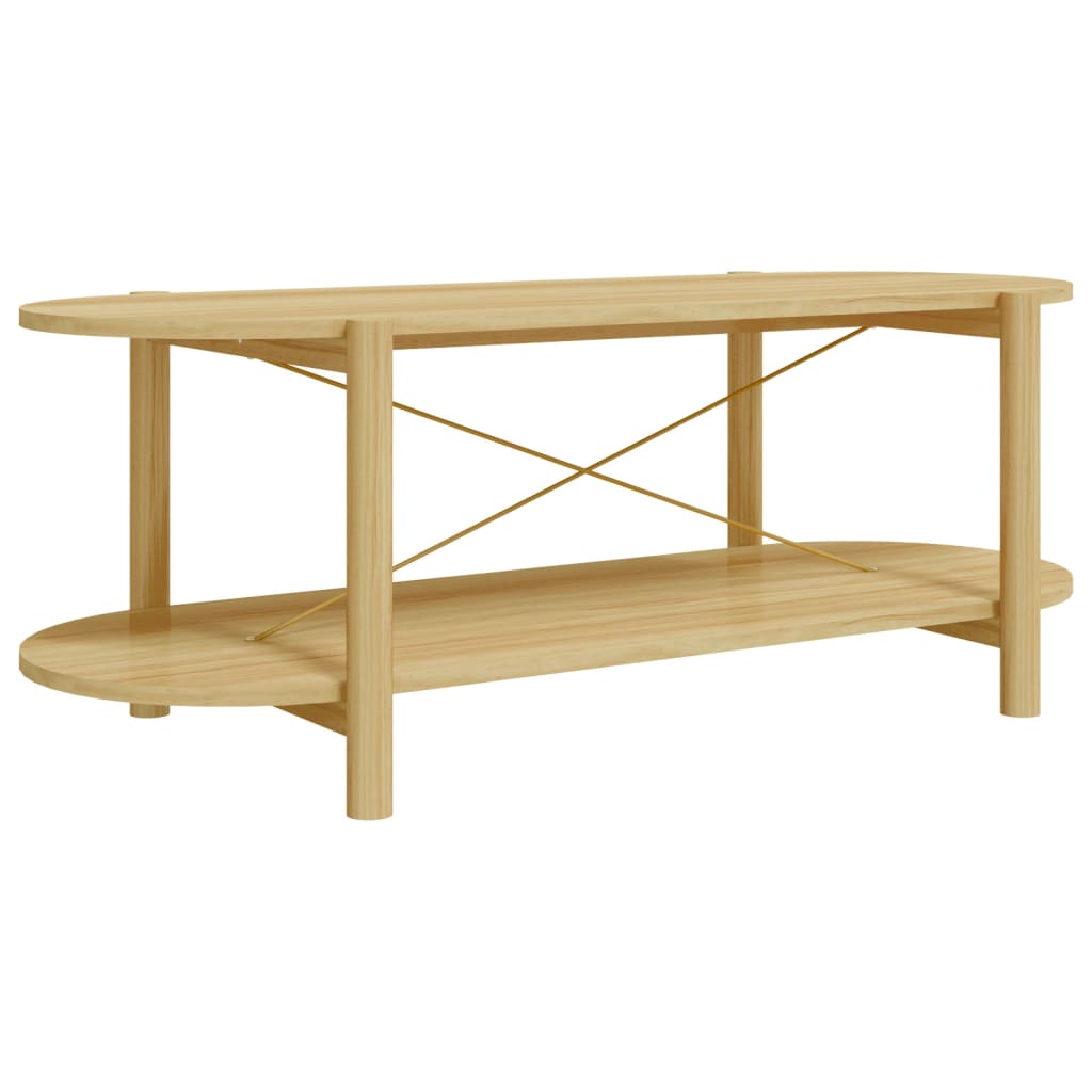 Salongbord 110x48x40 cm konstruert tre