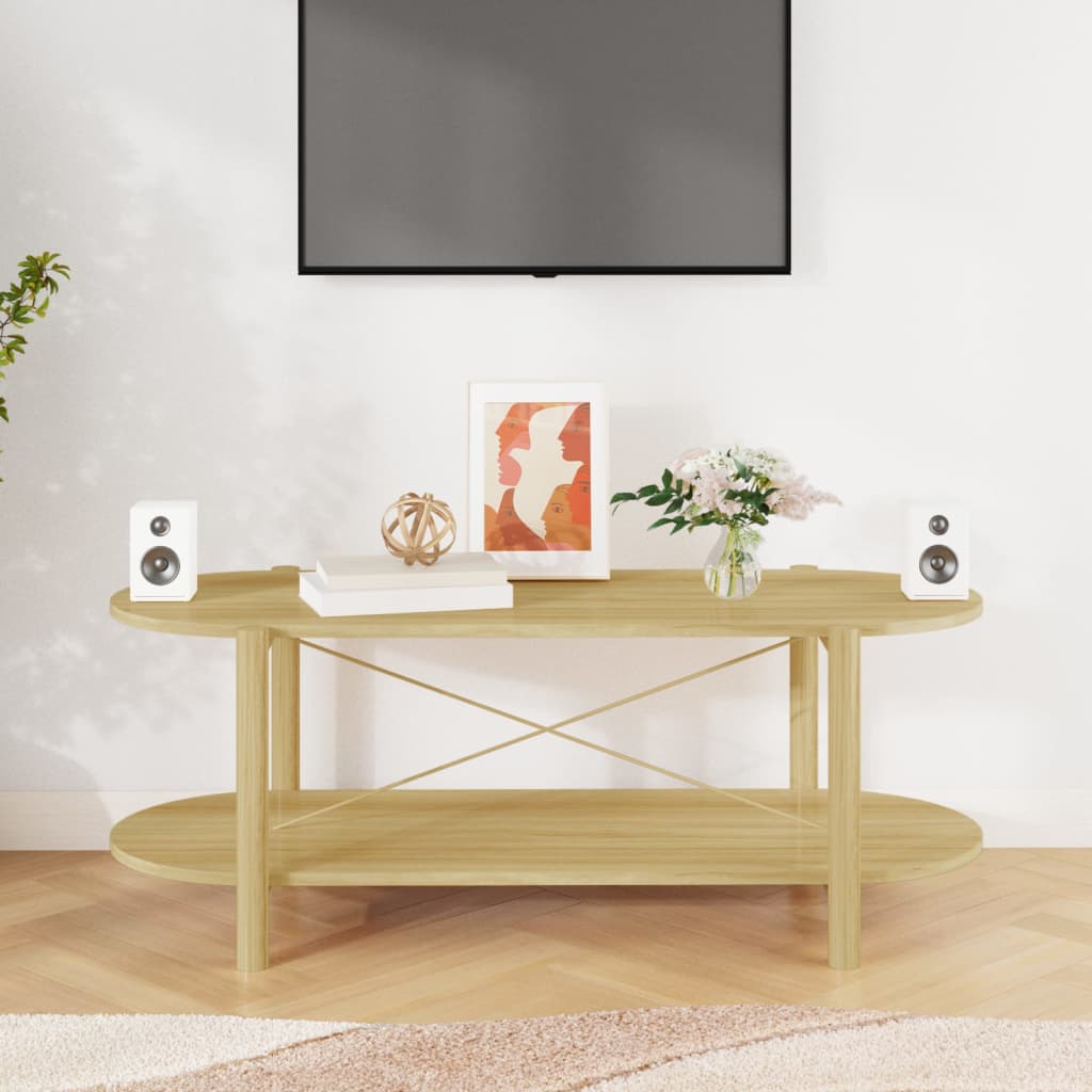 Salongbord 110x48x40 cm konstruert tre