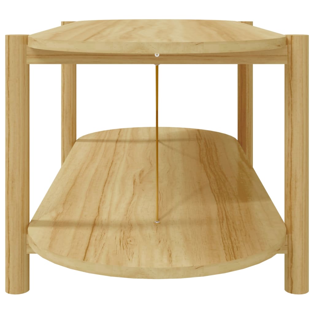 Salongbord 110x48x40 cm konstruert tre