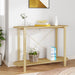 Konsollbord 110x38x75 cm konstruert tre