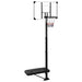 Basketballplate gjennomsiktig 256-361 cm polykarbonat