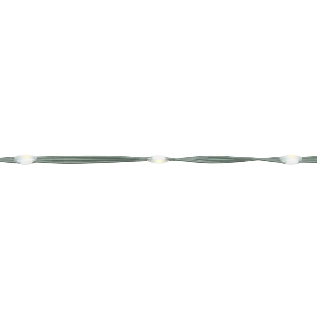 Julekongletre varm hvit 500 LED-lys 100x300 cm