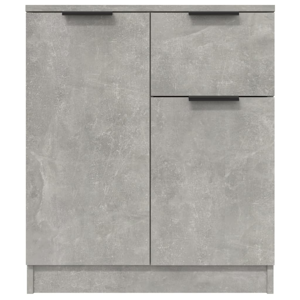 Skjenker 2 stk betonggrå 60x30x70 cm konstruert tre