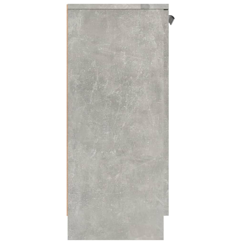 Skjenker 2 stk betonggrå 60x30x70 cm konstruert tre