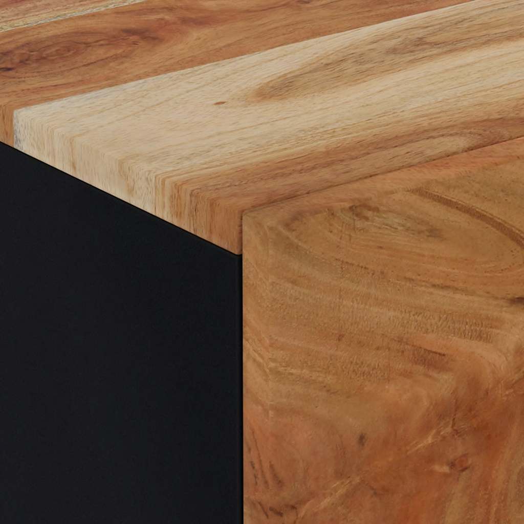 Nattbord 2 stk 40x33x46 cm heltre akasie