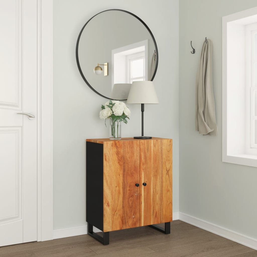 Skjenk 60x33x75 cm heltre akasie