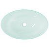 Servant herdet glass 54,5x35x15,5 cm frostet