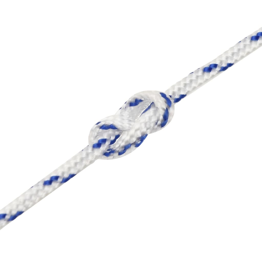 Båttau hvit 2 mm 100 m polypropylen