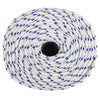 Båttau hvit 8 mm 250 m polypropylen
