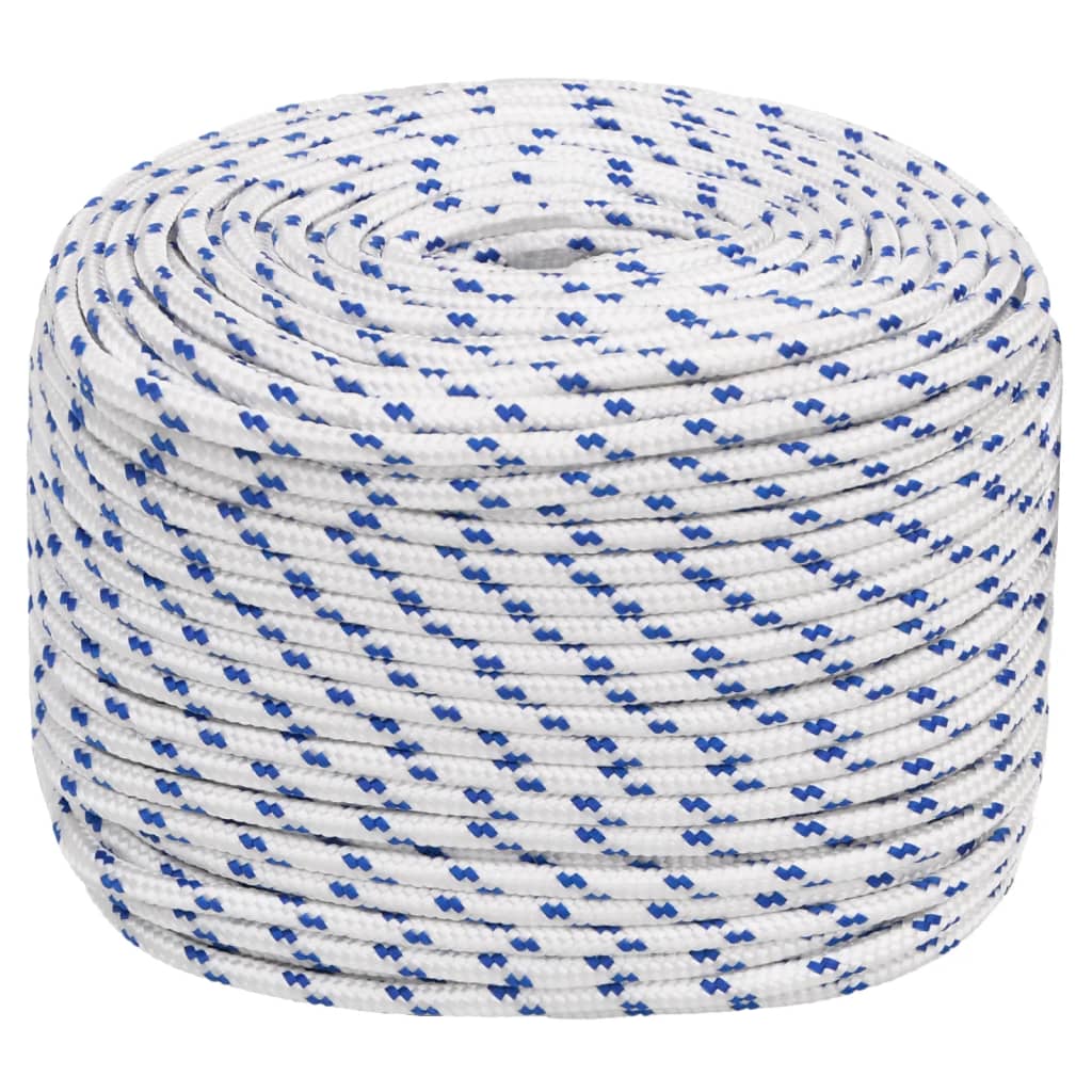 Båttau hvit 10 mm 25 m polypropylen