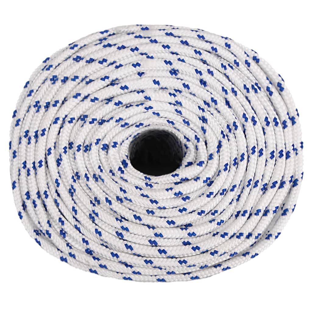 Båttau hvit 10 mm 25 m polypropylen