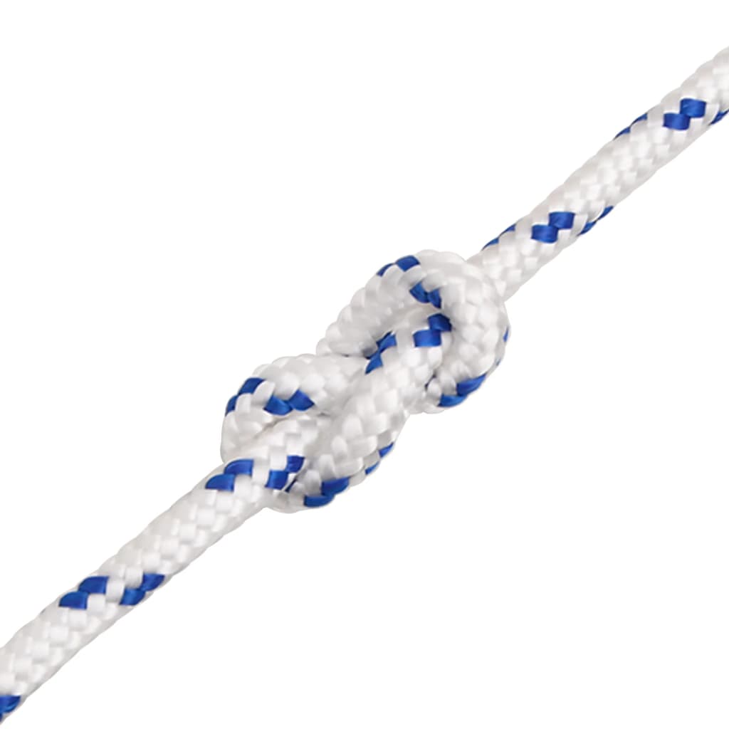 Båttau hvit 10 mm 25 m polypropylen