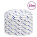 Båttau hvit 20 mm 25 m polypropylen