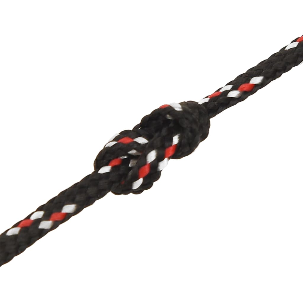 Båttau svart 2 mm 500 m polypropylen