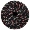 Båttau svart 8 mm 250 m polypropylen