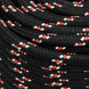 Båttau svart 18 mm 25 m polypropylen