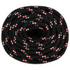Båttau svart 20 mm 25 m polypropylen