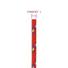 Båttau rød 3 mm 25 m polypropylen