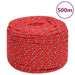 Båttau rød 10 mm 500 m polypropylen