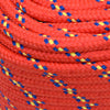 Båttau rød 16 mm 25 m polypropylen