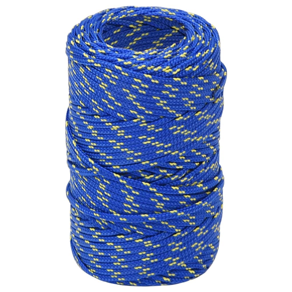 Båttau blå 2 mm 50 m polypropylen