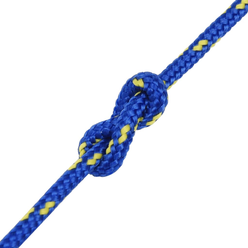 Båttau blå 5 mm 25 m polypropylen