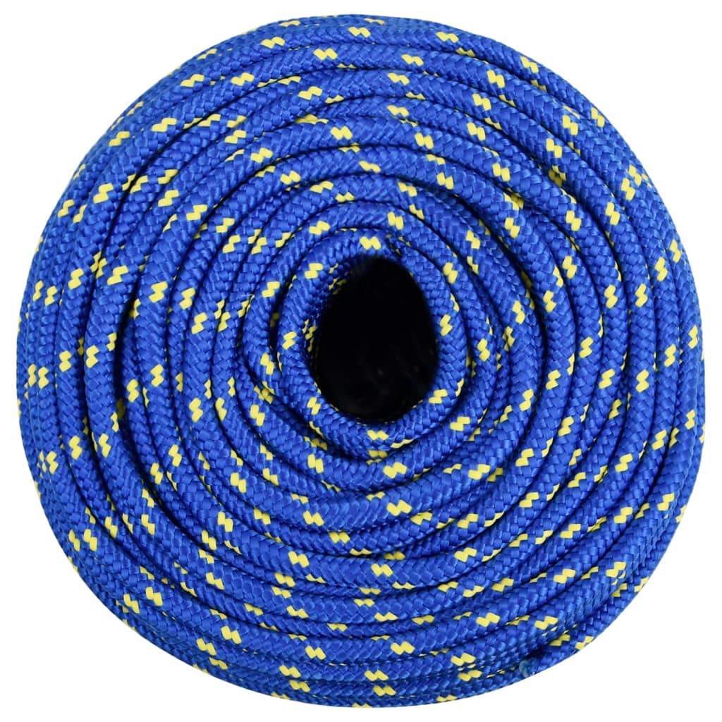 Båttau blå 8 mm 25 m polypropylen
