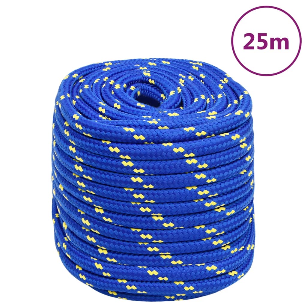 Båttau blå 18 mm 25 m polypropylen