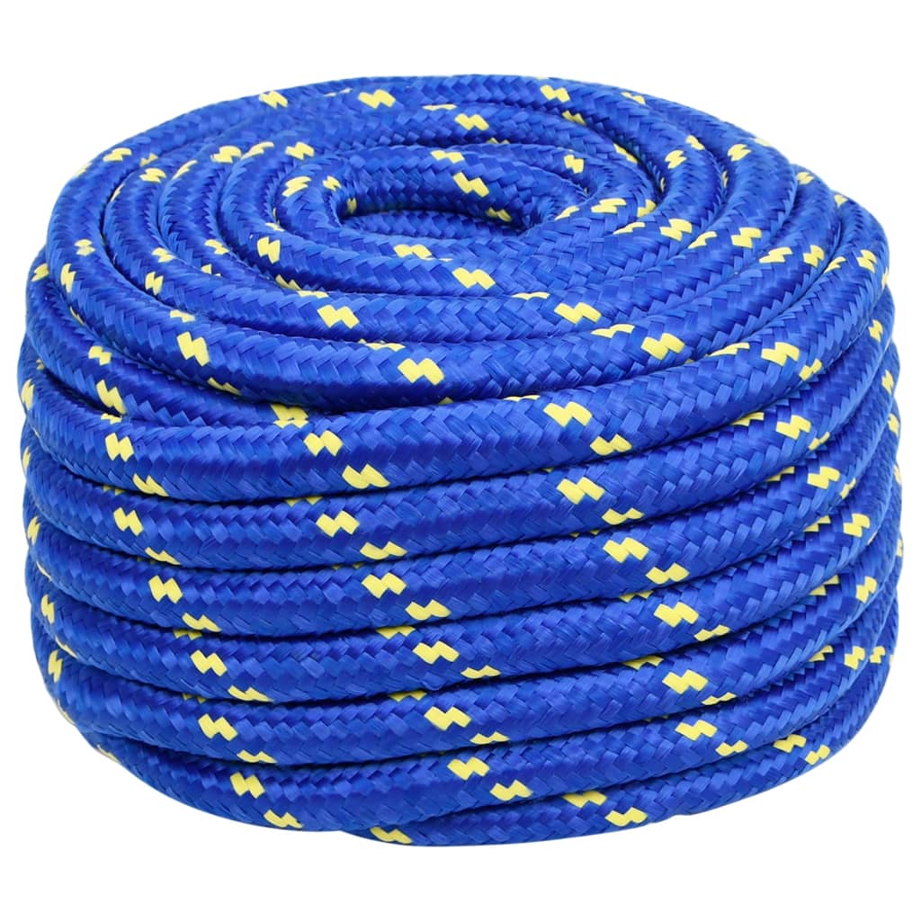 Båttau blå 20 mm 25 m polypropylen vidaXL