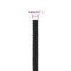 Båttau helsvart 4 mm 25 m polypropylen
