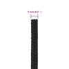 Båttau helsvart 5 mm 50 m polypropylen