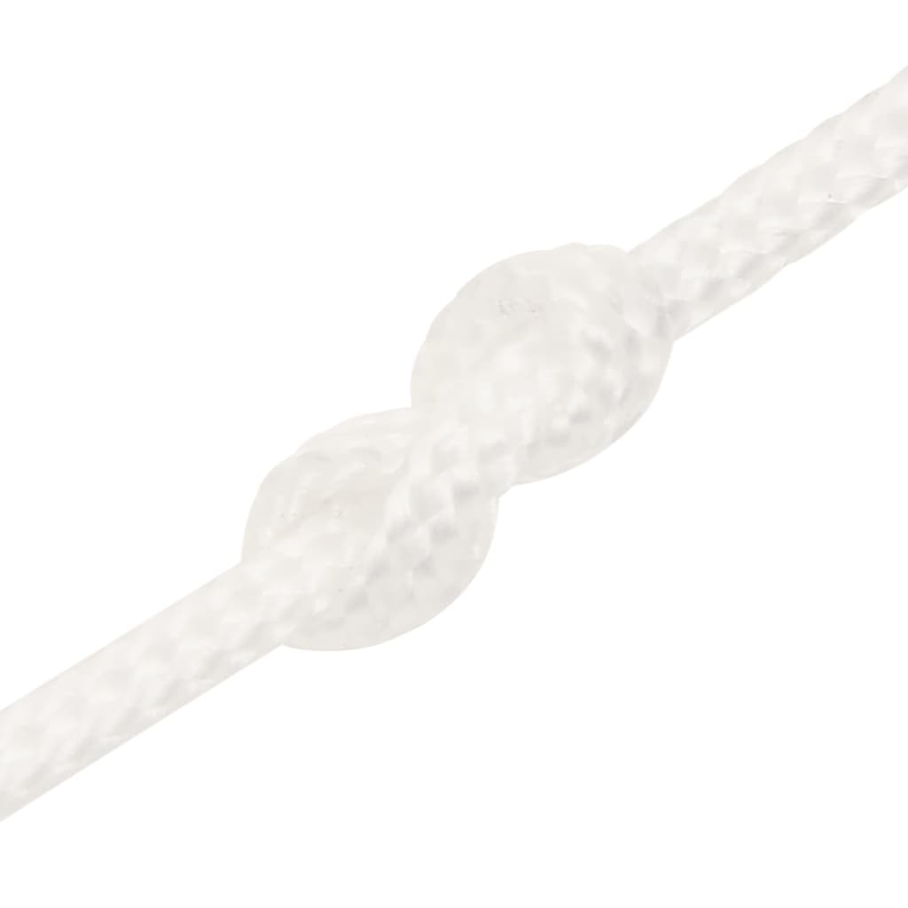 Båttau helhvit 2 mm 100 m polypropylen