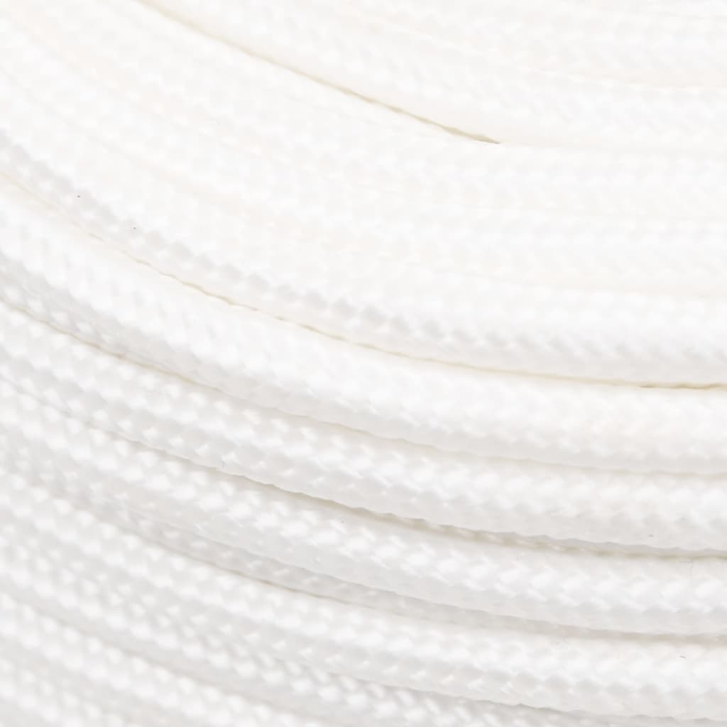 Båttau helhvit 10 mm 50 m polypropylen