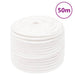 Båttau helhvit 12 mm 50 m polypropylen