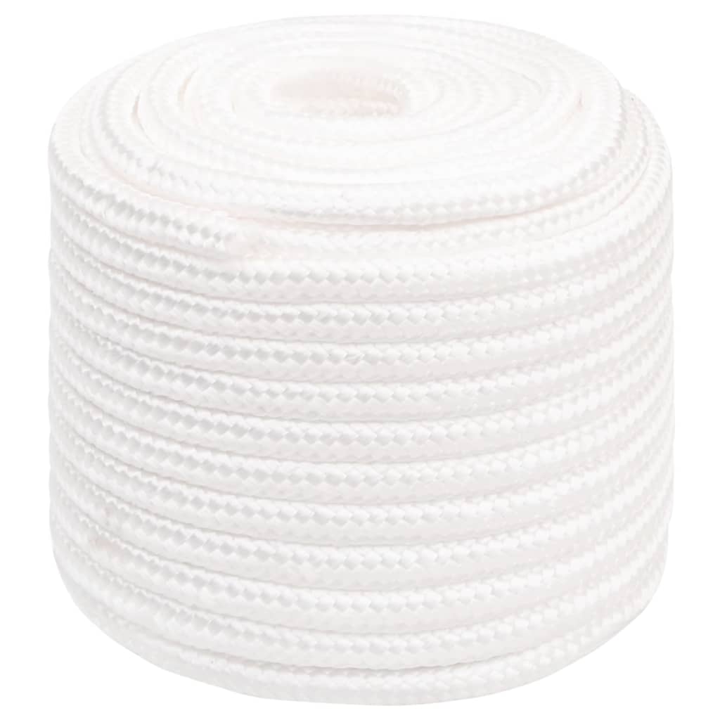 Båttau helhvit 18 mm 25 m polypropylen